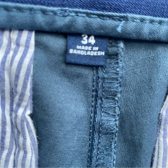 Crown and Ivy men’s navy motion flex SOFT Chino shorts size 34 - Picture 6 of 7